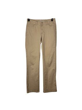 Lee Pants 6 M Classic Fit Straight Leg Khaki Chino Pants Cotton Blend Timeless